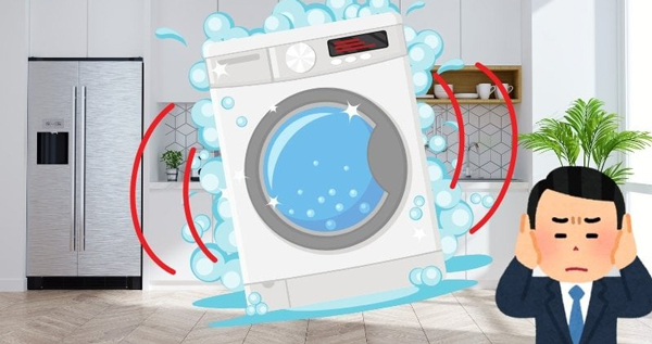 Nguyên nhân khiến máy giặt rung lắc mạnh khi vắt