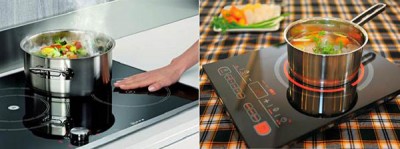 Bếp từ và bếp hồng ngoại có gì khác nhau?