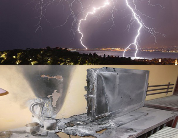 Tivi bị sét đánh có sửa được không